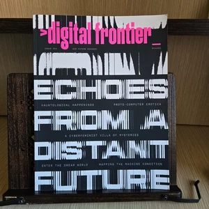 Digital Frontier – Issue 004 (2025) Echoes from a Distant Future – Rare UK Indie - Imagen 1 de 10
