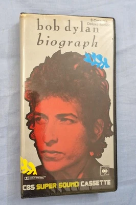 Vintage 1985 Bob Dylan Biograph 3 cassette set. Deluxe Aussie Edition - Image 1 of 4