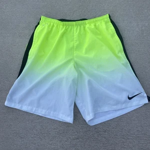 Nike Dri-FIT Fußball Shorts Herren XL gelb weiß schwarz sportlich leicht - Bild 1 von 7