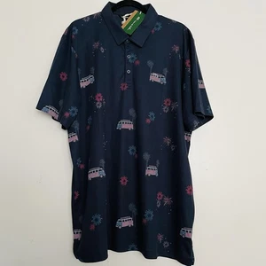 Herren TravisMathew Firework Display Polo Gr. XXL - Bild 1 von 5