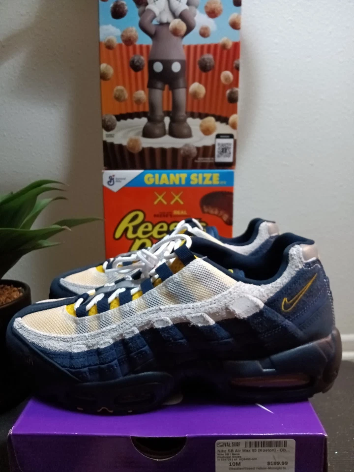 Eric Koston x Nike SB x Air Max 95 - Obsidian Speed Yellow - Para hombres Talla 10 Foto 1 de 4