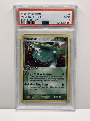 2006 POKEMON VENUSAUR HOLO POP SERIES 2 #6 PSA 9 MINT - Image 1 of 2
