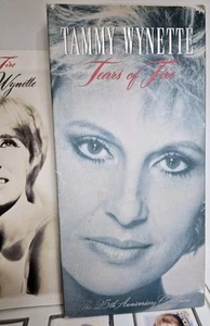 Tammy Wynette Tears of Fire Set, The 25th Anniversary Collection Cassette Tapes - Picture 1 of 7