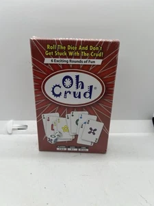 Oh Crud Card and Dice Game, Family Game for 2-6 Players, Adults, Teens, Kids, - Picture 1 of 2