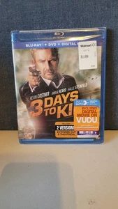3 Days to Kill (Blu-ray/DVD, 2014, 2-Disc Set) NEU - Bild 1 von 3