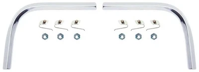 1964 Impala SS; Bel Air; Inner Tail Cove Moldings; with Hardware; Pair - Image 1 of 3