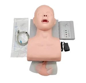 Intubation Manikin Study Teaching Model Airway Management Trainer PVC Teeth - Picture 1 of 6