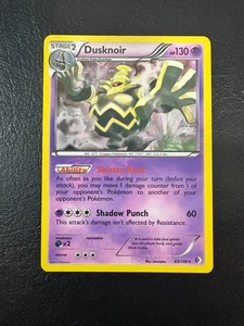 Pokémon 2012 Boundaries Crossed Dusknoir Holo Rare Vintage Pokemon Card - Picture 1 of 2