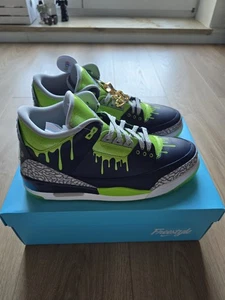 Air Jordan 3 Doernbecher Hugo 2023 DS/Neu US10/EU44 mit Box - Bild 1 von 13