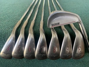 CLEAN BEN HOGAN MAGNUM IRON SET - RH, 3-EQ, Apex 3, Original Grips - Sweet Stix! - Picture 1 of 17