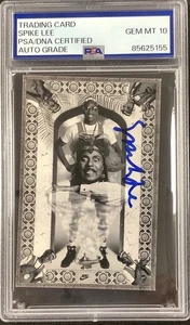 Spike Lee Signed 1991 Nike #5 RC Can Fly Michael Jordan Autograph PSA/DNA Gem 10 - Picture 1 of 3