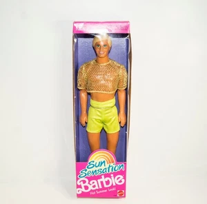 Muñeca Barbie Sun Sensation Ken Mattel 1991 vintage - Imagen 1 de 6