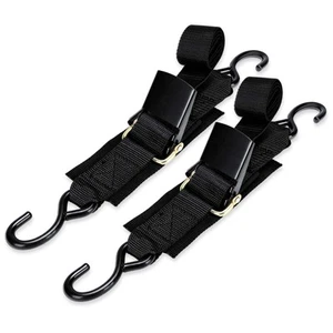 Correas de amarre de popa para remolque de barco 1200 libras, hebilla de barco ajustable de 2" x 4'... - Imagen 1 de 7