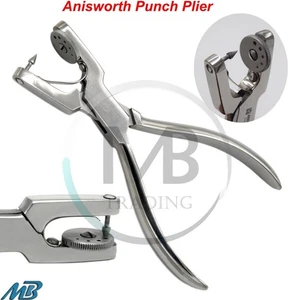Dental Endodontic Rubber Dam Instruments Anisworth Punch Pliers Clamps Forceps - Picture 1 of 4