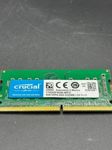 RAM CRUCIAL 4GB DDR4-2666 - Picture 1 of 2