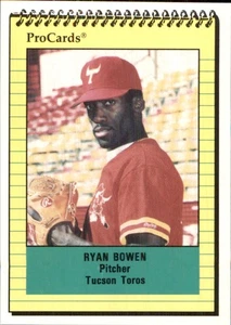 Ryan Bowen 1991 ProCards #2205 RC Tucson Toros *AutographDen* - Picture 1 of 2