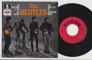 The BEATLES * We Can Work It Out * 1966 FRANCE EP * - Picture 1 of 2