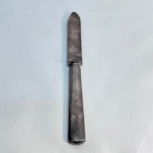 Antique? R Wallace & Sons Cheese-Butter Spreader Silverplated .5"Wx6"L *READ* - Picture 1 of 6