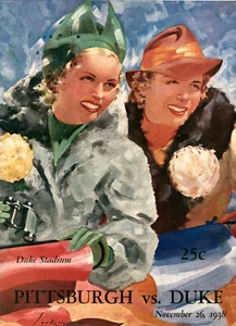 Pittsburgh vs Duke, College football 1938 Nov 26  13 x 19 Poster - Picture 1 of 1