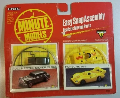 Винтаж - ERTL Minute Models Rolls Royce Silver Cloud Porsche 956 1990 серия 1  - Изображение 1 из 2