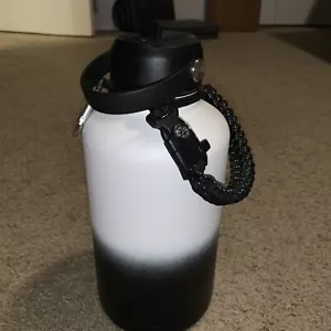 64 oz stainless steel water bottle Comes With Paracord Handle, Compass Feature - Picture 1 of 8