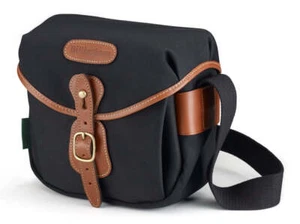 New Billingham Hadley Digital Camera Bag (Black Canvas / Tan leather) #35633 - Picture 1 of 5