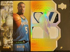 CRAIG SMITH 2006-07 UD Black QUAD RC Jersey DUAL PATCH AUTO Gold SP #8/10 Wolves