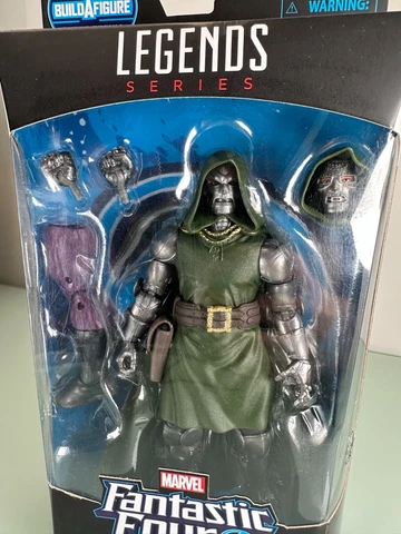 Marvel Legends Doctor Doom Super Skrull BAF Left Leg New Complete 6" figure Cover
