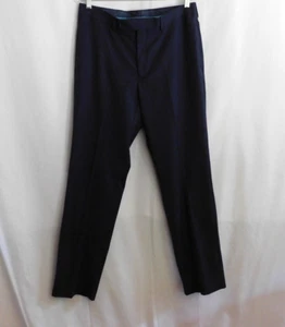 Van Heusen Slacks Men's Cool Flex Slim Fit Dress Pants Navy Size 32x32 - Picture 1 of 12