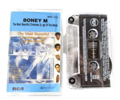 Boney M The Most Beautiful Christmas Song of The World Cassette Tape 1986 Ariola - Image 1 of 4