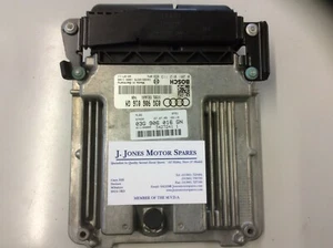 2005-2008 AUDI A4 B7 MOTORE 2.0 TDI ECU 03G906016GN MADE BOSCH - Foto 1 di 9