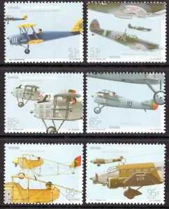 Portugal 1999 - Aviation "75 Years of the Air Force Weapon" - Complete Set MNH - Picture 1 of 1