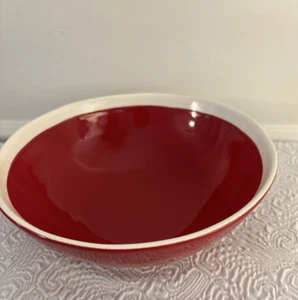 SLEIGH BELL BISTRO Christmas Tabletop SERVING BOWL 9.06x3.15” - Picture 1 of 8