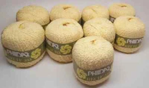 Lote de 9 madejas combinadas hilo Phildar recif algodón Boucle - 96 suero de leche TM - Imagen 1 de 1
