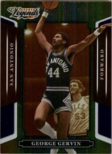 2008 Donruss Sports Legends Mirror Blue #134 George Gervin /100