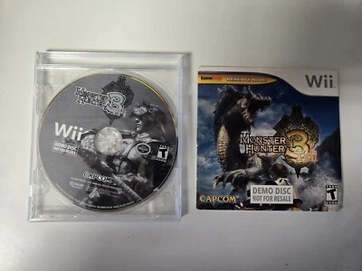 Monster Hunter Tri - DEMO DISC ONLY (Nintendo Wii, 2010) - Image 1 of 2