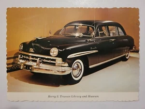 Vintage Postcard Harry S. Truman Library and Museum 1950 Lincoln Cosmopolitan  - Picture 1 of 2