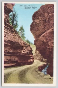 Postcard Manitou Colorado The Narrows Williams Canon  - Picture 1 of 2