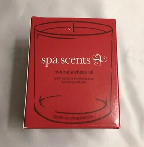 Spa Scents 3-in-1 Natural Soybean Oil Candle to Moisturize with, Cherry Vanilla - Picture 1 of 8