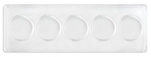 Whitman 25 Snaplock Coin Holders 2x6 - 5 Holes - US Quarter State/National Park - Picture 1 of 4