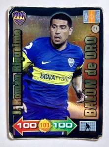 2012 Panini Adrenalyn Juan Roman Riquelme Boca Juniors Golden Baller Card Rare - Picture 1 of 3