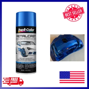 "Dupli-Color MC201 Blue Anodized Metalcast Automotive Spray Paint - High-Gloss." - Picture 1 of 24