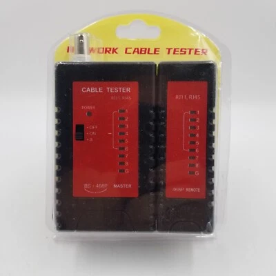 Probador de cables de red LAN y probador de red multifuncional PoE BS-468P Foto 1 de 4