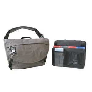 "BRAIN STORAGE" Messenger Bag【Color : GRAY】with TCG carrying deck storage. - Picture 1 of 11