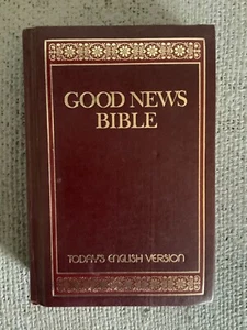 Good News Bibel - Today's English Version 1976 Padded Burgundy GUT - Bild 1 von 6