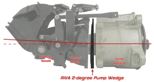 Cuña de bomba de 2 grados Sea Doo RIVA RXP RXT GTX RXP-X RXT-X ¡para +1-2 MPH! RS23050 - Imagen 1 de 1
