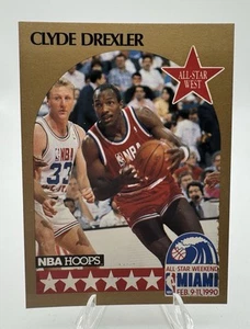 NBA HOOPS CLYDE DREXLER 1990 Portland Trailblazers NBA All-Star #16 - Imagen 1 de 2