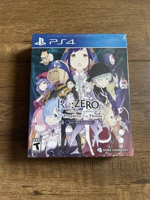 Re:ZERO - The Prophecy of the Throne - NEW [Day One Edition] PS4 - Image 1 of 4