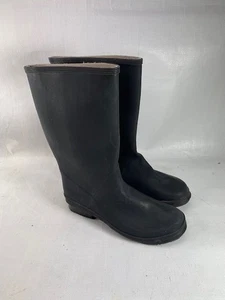 Wellington Boots Children's Girls Boys Matt Black Size 13 New - Picture 1 of 9