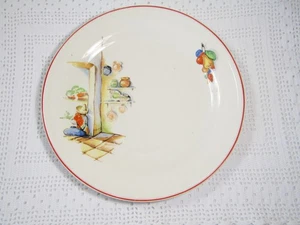 Vtg Edwin M Knowles Semi Vitreous Tia Juana Plate 9 1/4" Siesta Mexican Scene - Picture 1 of 5